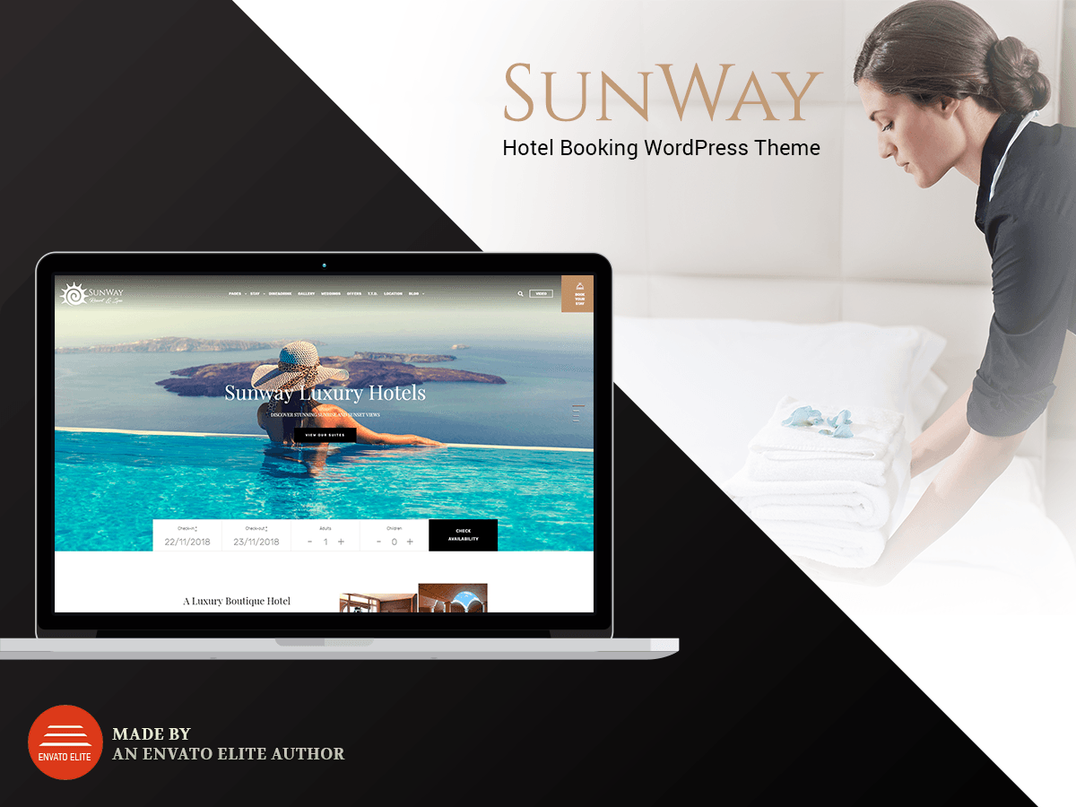 Sunway – Hotel Booking WordPress Theme