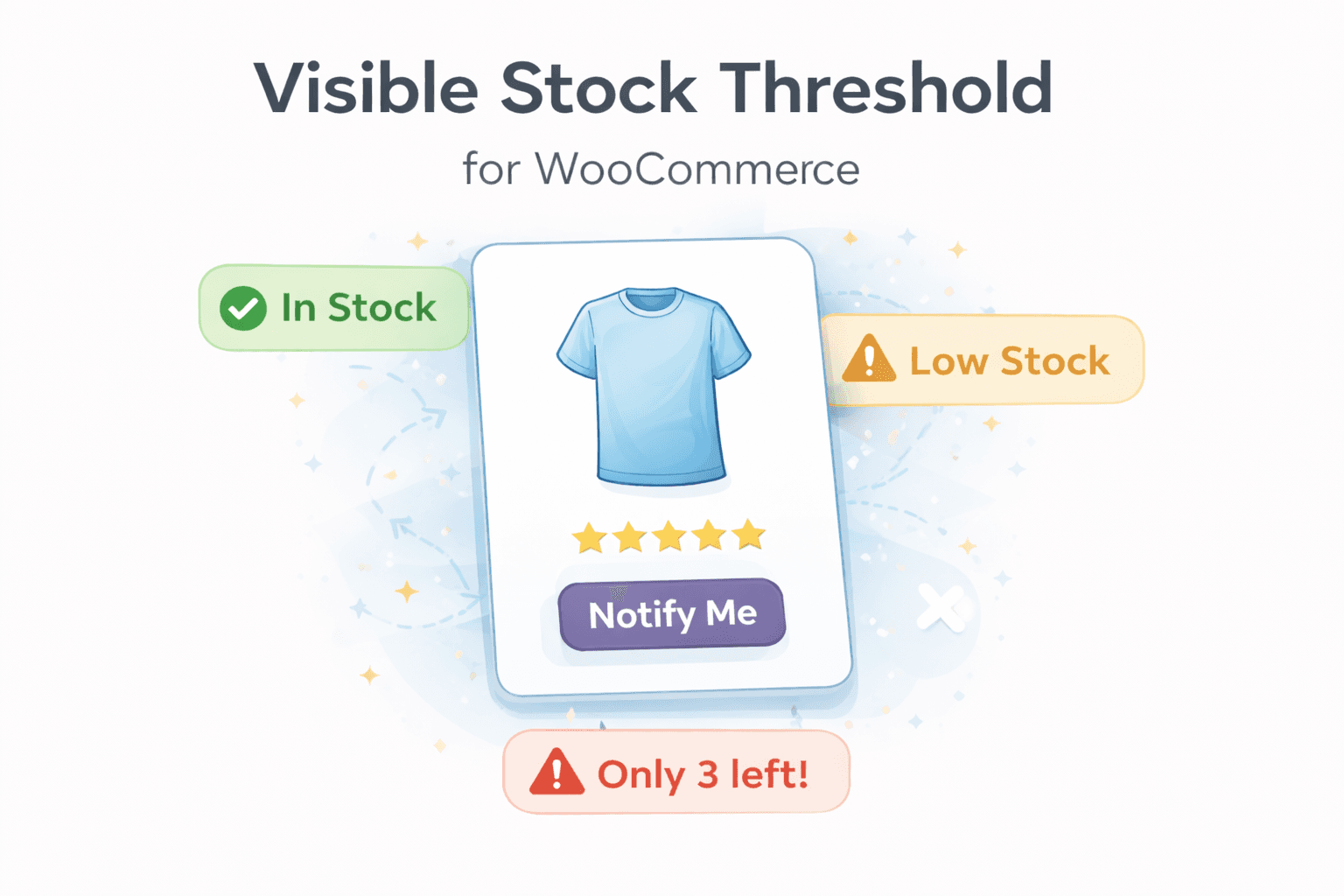 Visible Stock Threshold for WooCommerce